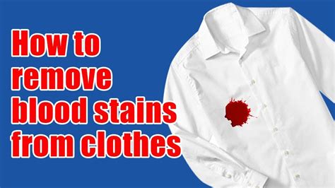 fake blood stain removal clothes|will dawn remove blood stains.